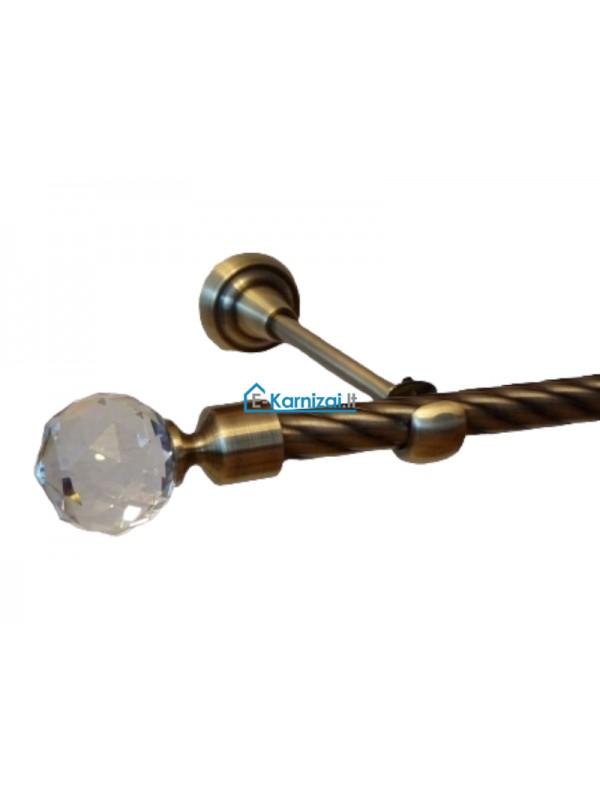 16mm CRYSTAL OVAL (S)